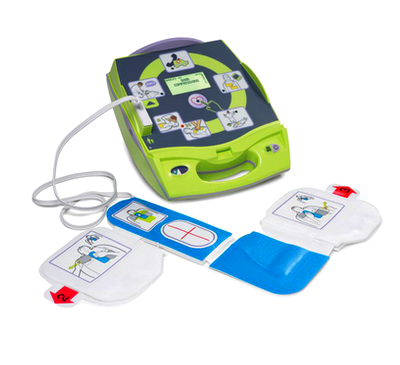 Der Zoll AED Plug ist ein automatischer Defibrillator der in der ersten Hilfe genutzt wird um über Klebeelektroden Schocks zu verabreichen.